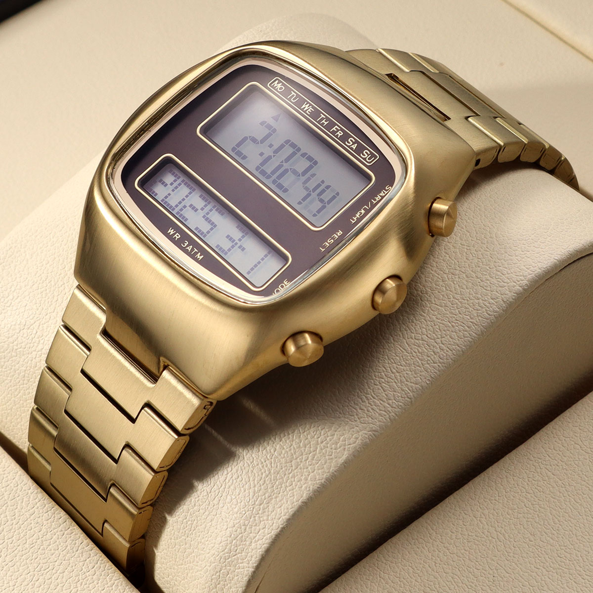 Men'S Accessories Display - Fashion Electronic Watch for Men Dual-Screen