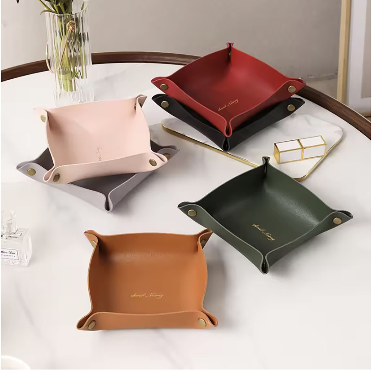 Nordic Style Leather Storage T - огляд і ціна Men'S Accessories Drawer Organizer