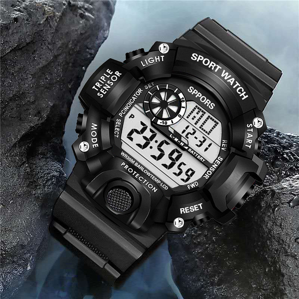 YIKAZE Y73 Men's Watch Digital - огляд і ціна Men'S Accessories Display