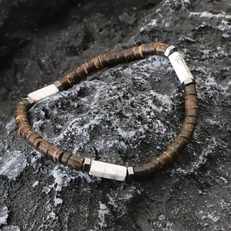 Men Retro 5mm Natural Coconut  - огляд і ціна Men Accessories Amazon
