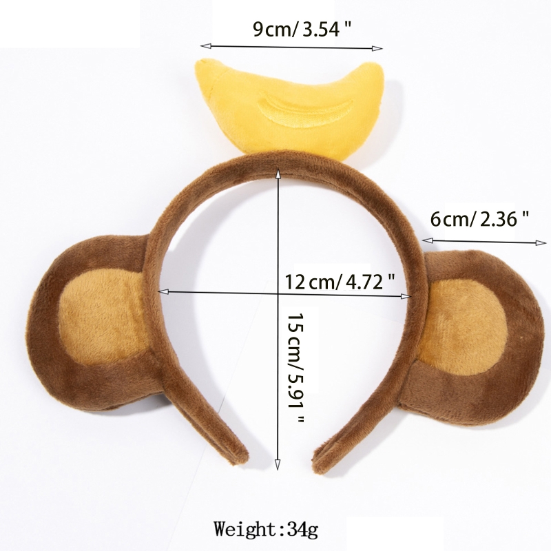 Cartoon Animal Headbands Soft  - огляд і ціна Men Accessories Earrings
