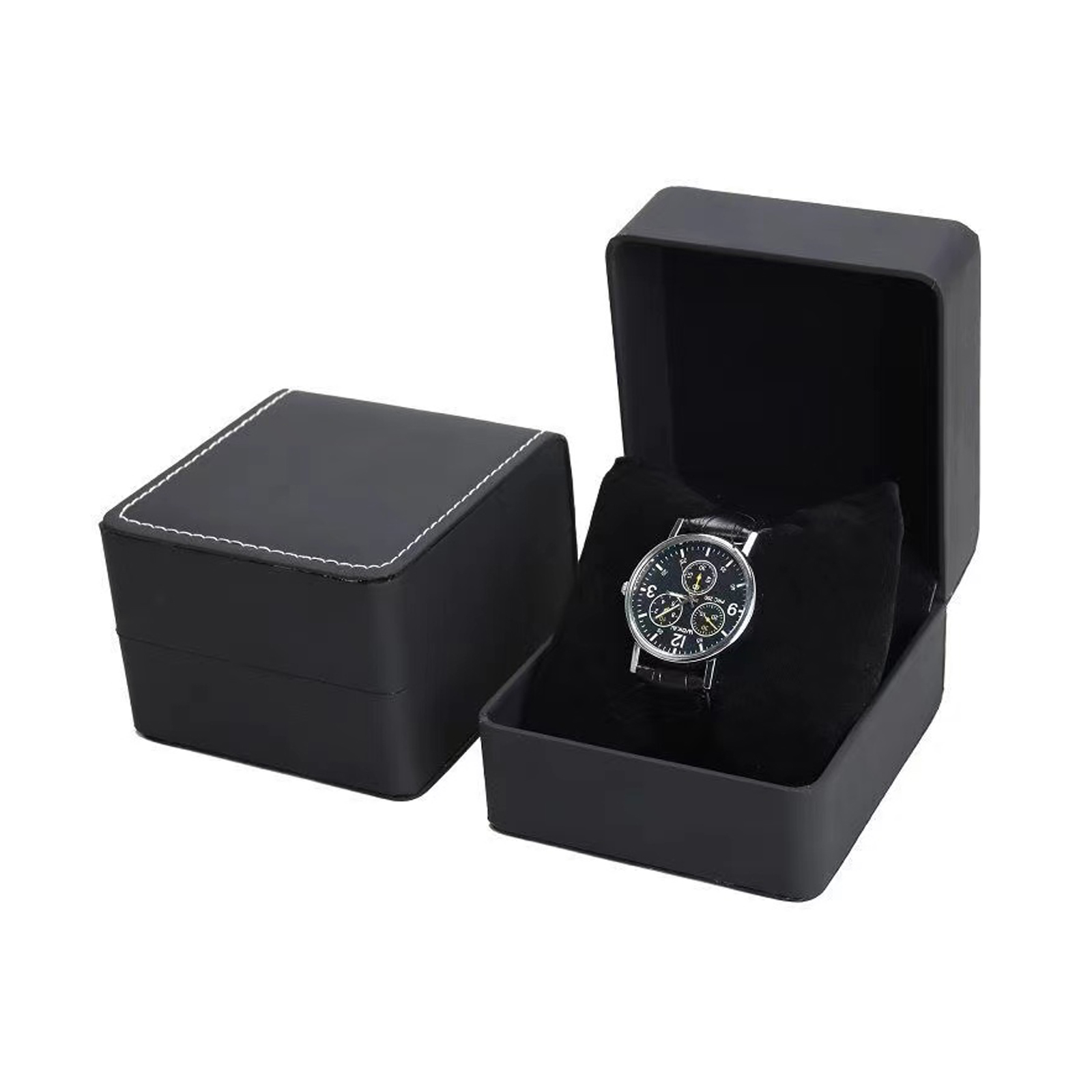 Lnofxas Black Single Watch Gif - огляд і ціна Men Accessories Organiser