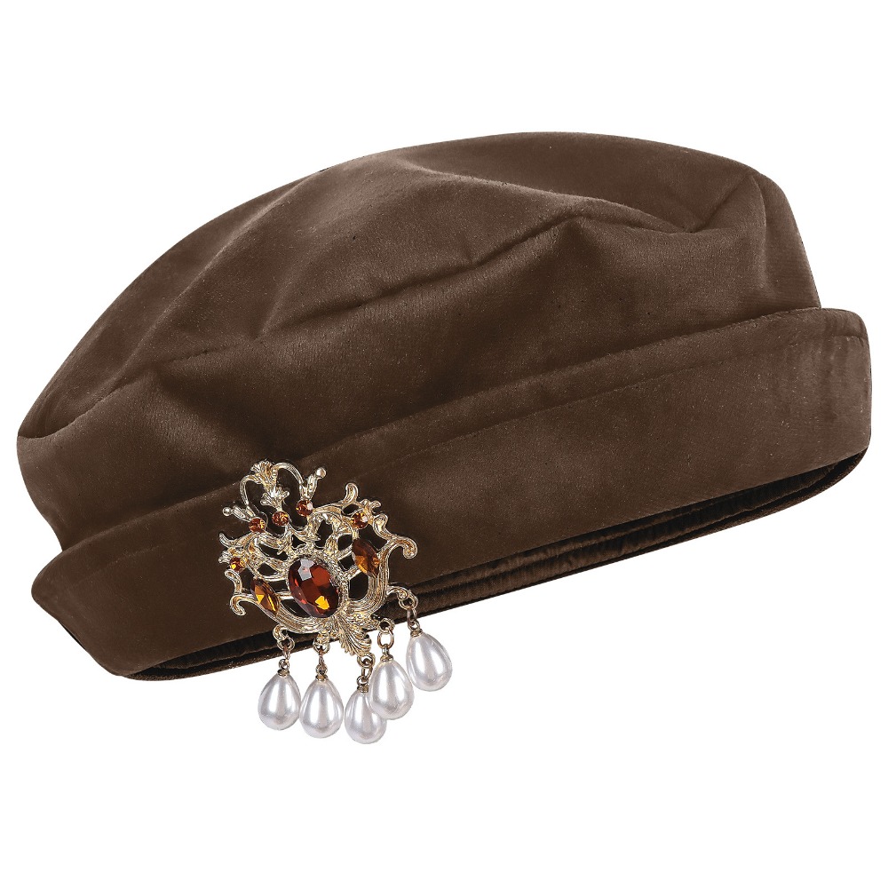 Men Medieval Tudor Beret Hat R - огляд і ціна Medieval Men'S Accessories