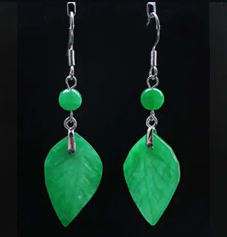Customized Natural Green Jade  - огляд і ціна Men Accessories Earrings