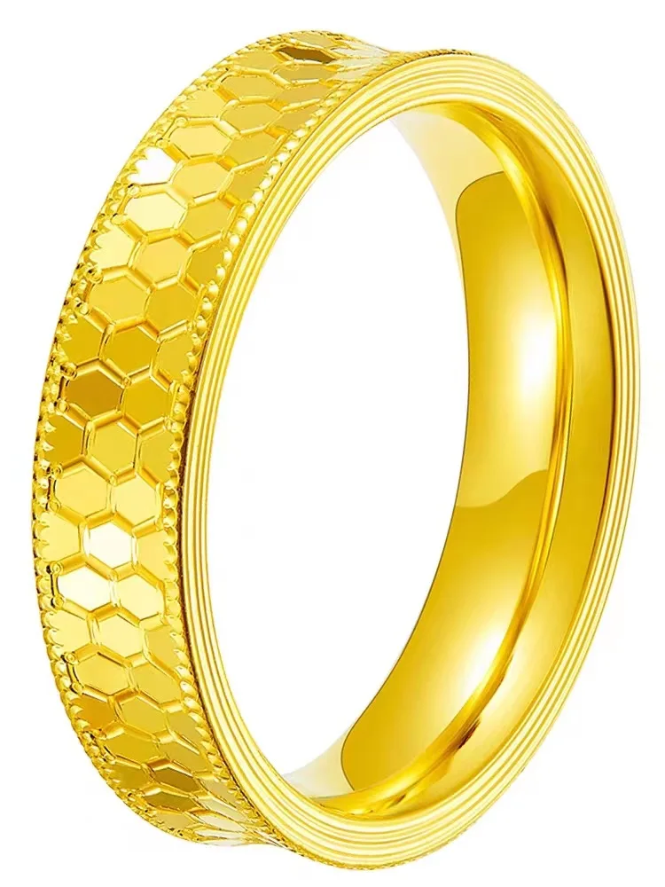 Pure Gold Color Shine Honeycom - огляд і ціна Men'S Accessories Dubai
