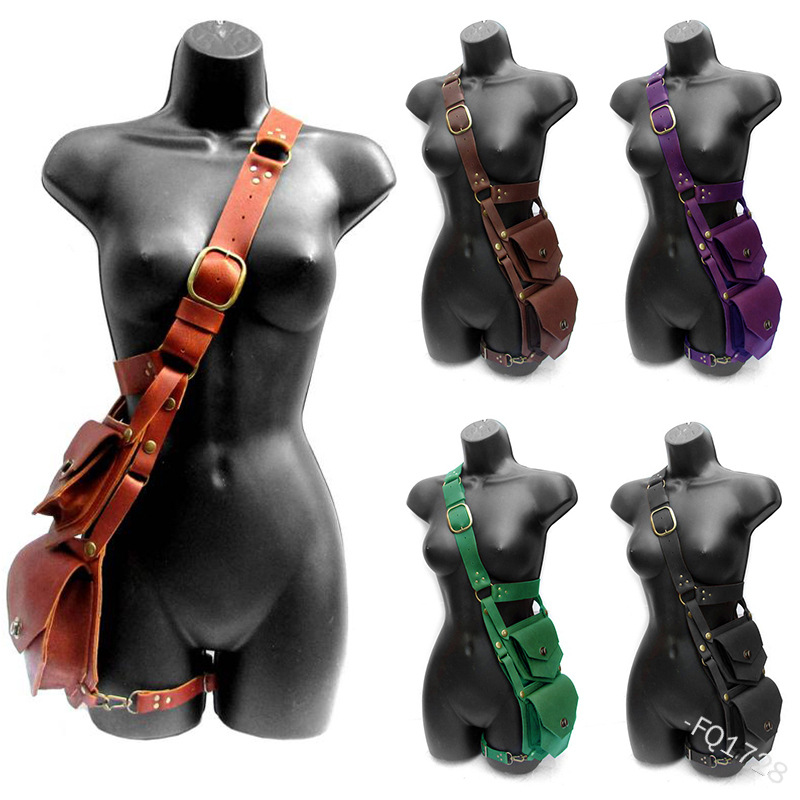 Medieval Pouch Bag Belt Leathe - огляд і ціна Medieval Men'S Accessories