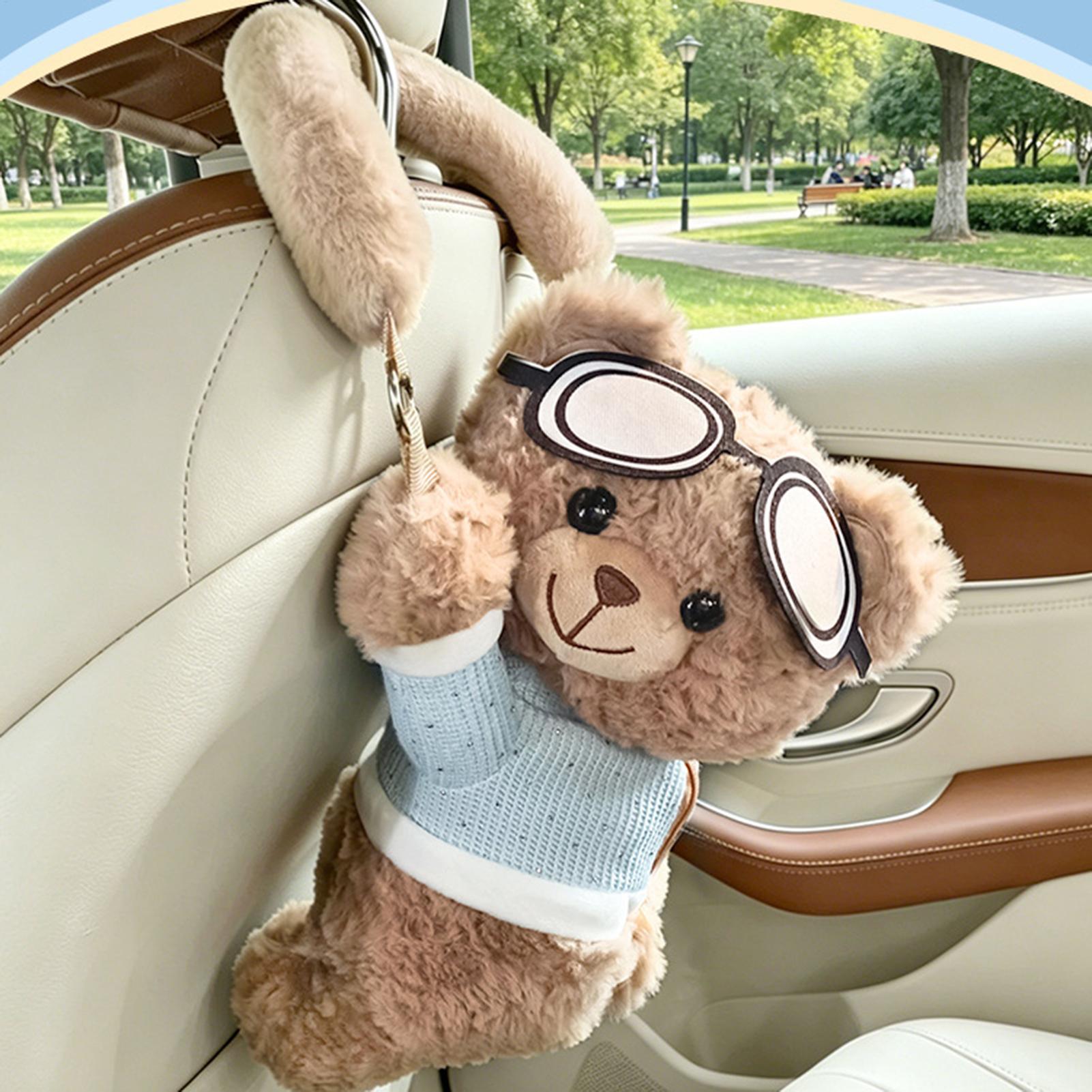 Car Tissue Box Bear Cartoon Ha - огляд і ціна Men Accessories Organiser