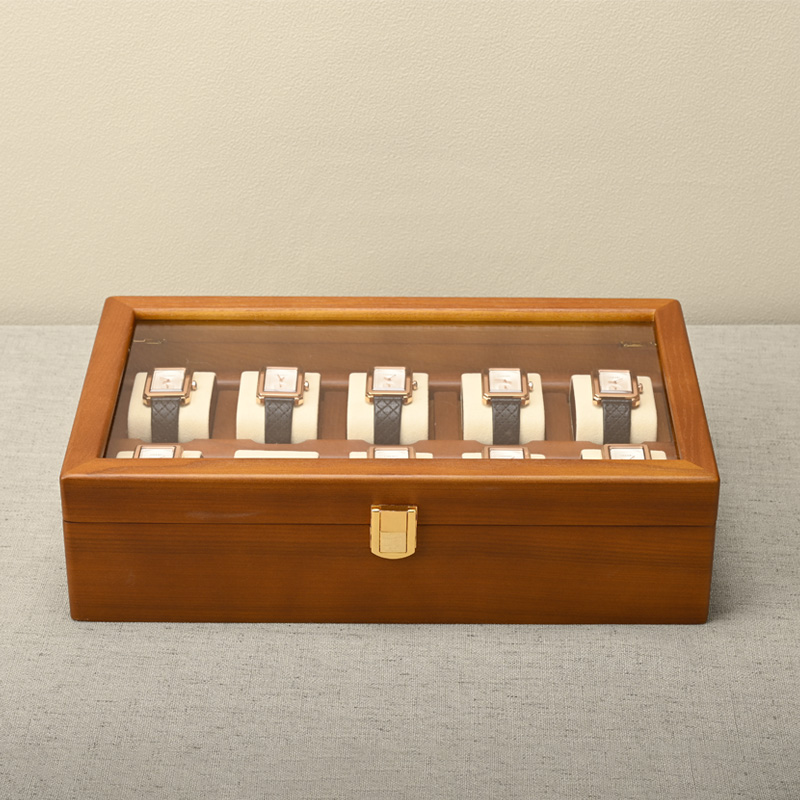 Oirlv 10 Grids Watch Box Woode - огляд і ціна Men Accessories Organiser