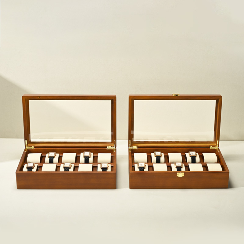 Oirlv 10 Grids Watch Box Woode - огляд і ціна Men Accessories Organiser
