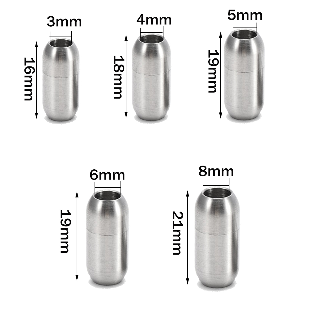 2pcs Stainless Steel Magnetic  - огляд і ціна Men Accessories H&M