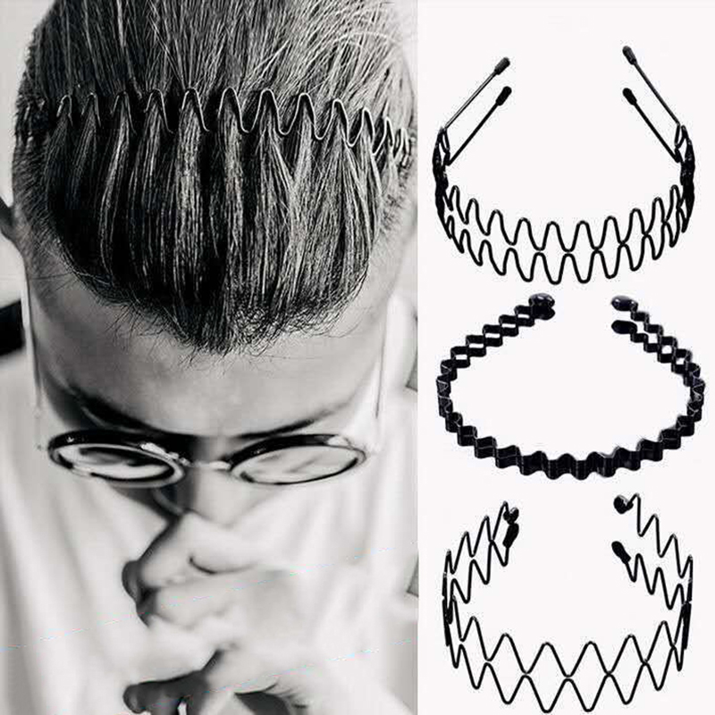 Unisex Metal Wavy Spring Hair  - огляд і ціна Men Accessories Earrings