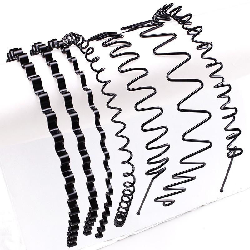 Unisex Metal Wavy Spring Hair  - огляд і ціна Men Accessories Earrings