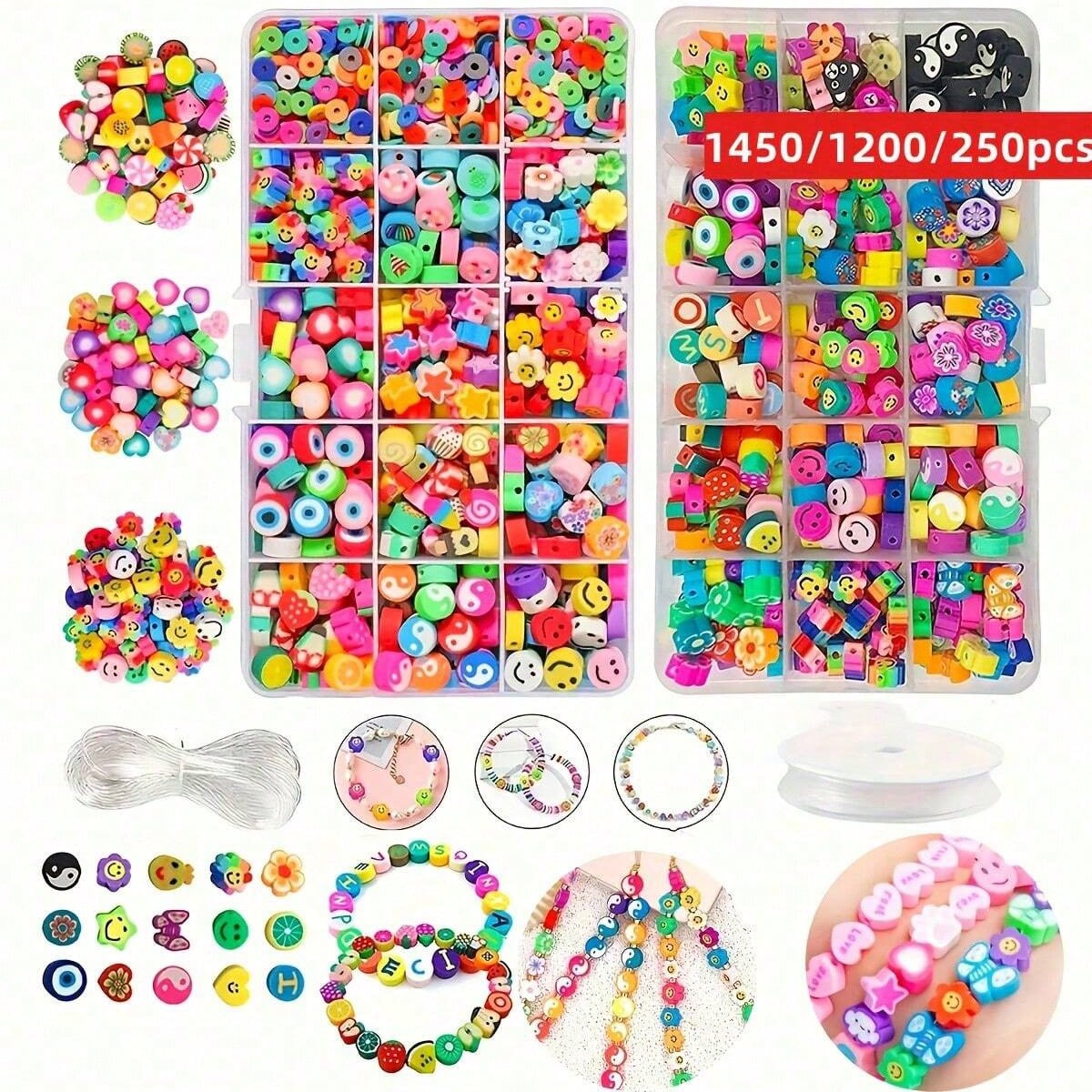 1450/1200/250pcs Polymer Clay  - огляд і ціна Men Accessories Earrings