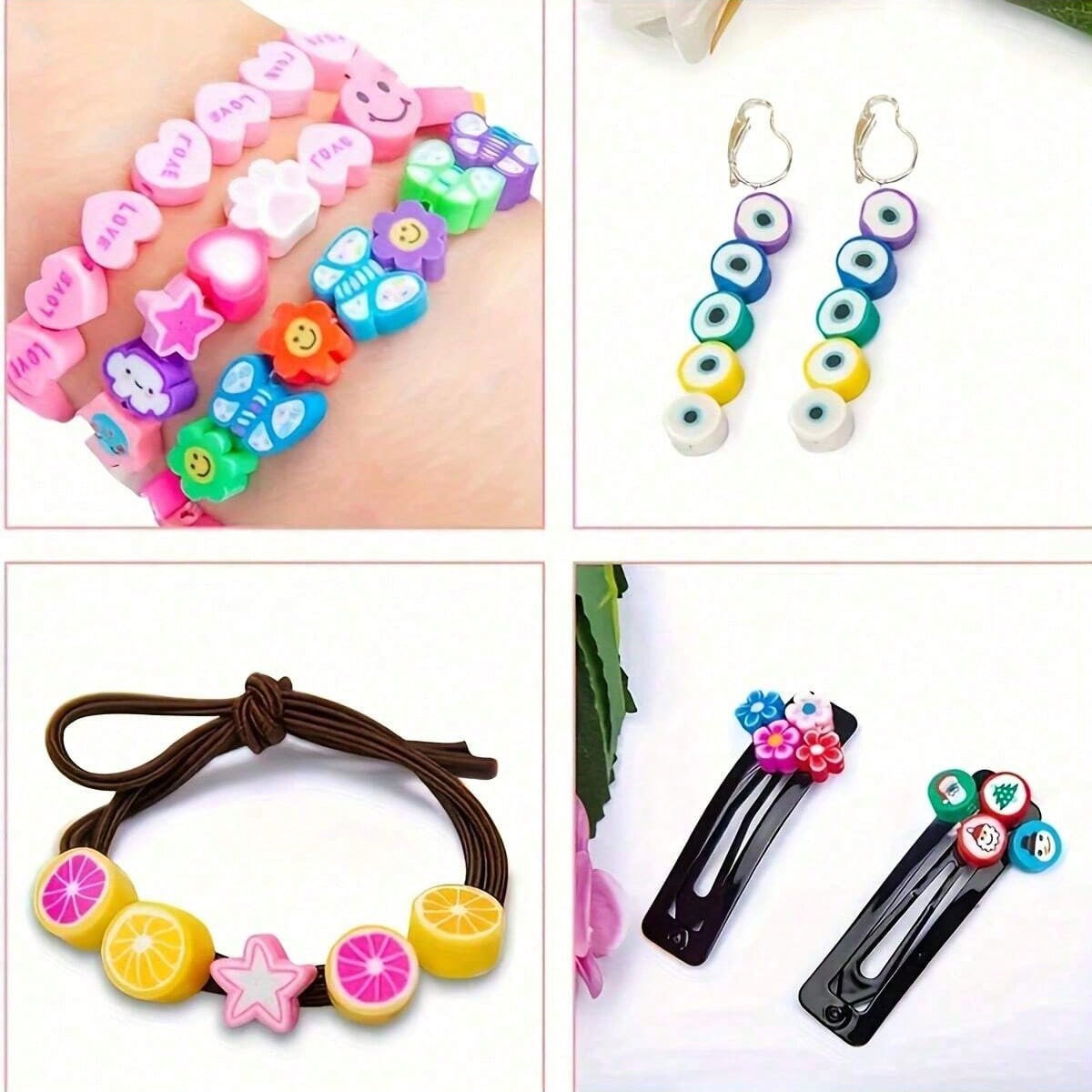 1450/1200/250pcs Polymer Clay  - огляд і ціна Men Accessories Earrings