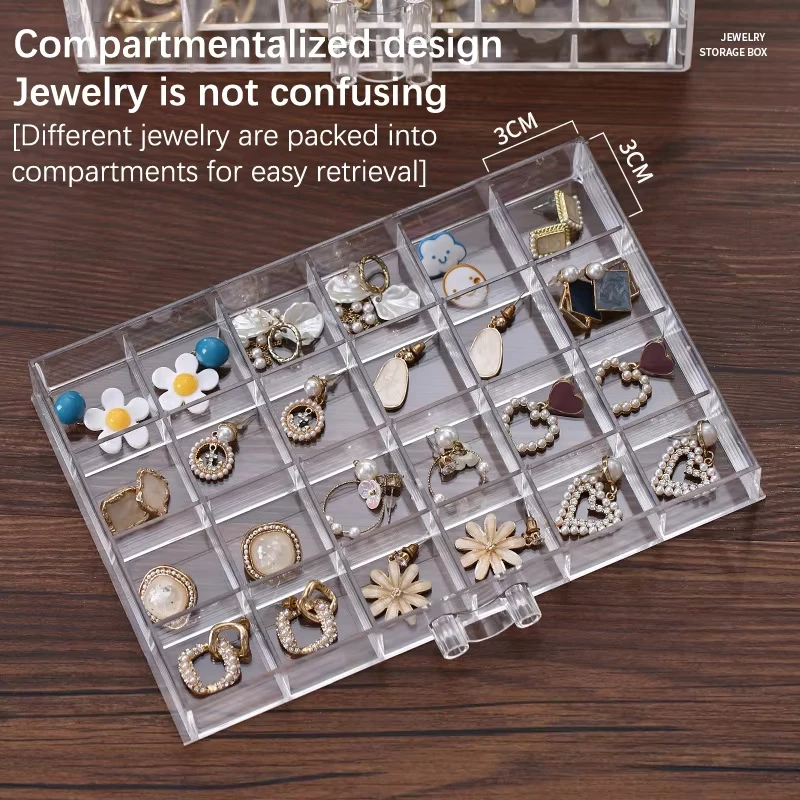 Transparent Jewelry Storage Bo - огляд і ціна Men'S Accessories Drawer Organizer