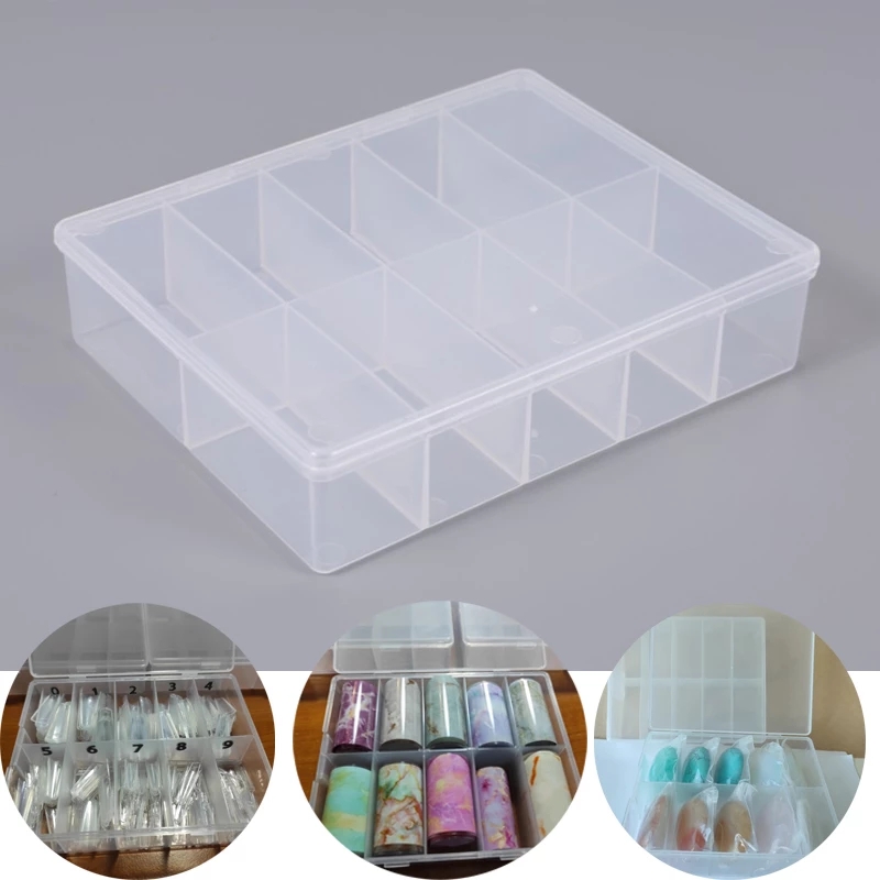 10 Grids Empty Clear Storage B - огляд і ціна Men'S Accessories Drawer Organizer